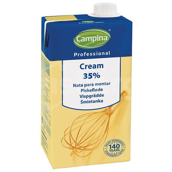 Smetana na šlehání 35% Campina proffesional