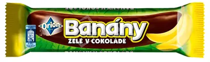 Banány Želé v čokoládě
