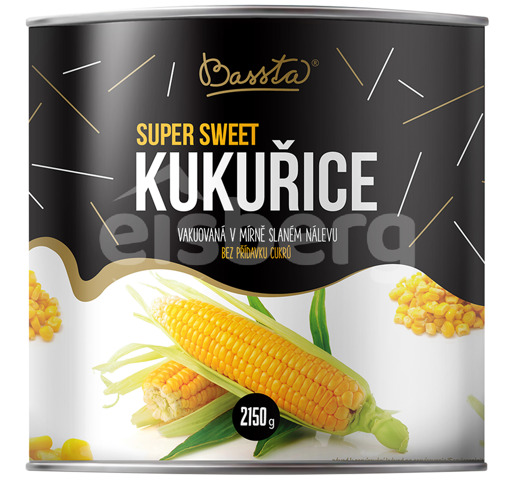 Kukuřice super sweet Bassta
