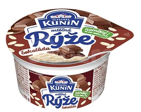 Mléčná rýže čokoláda Kunín