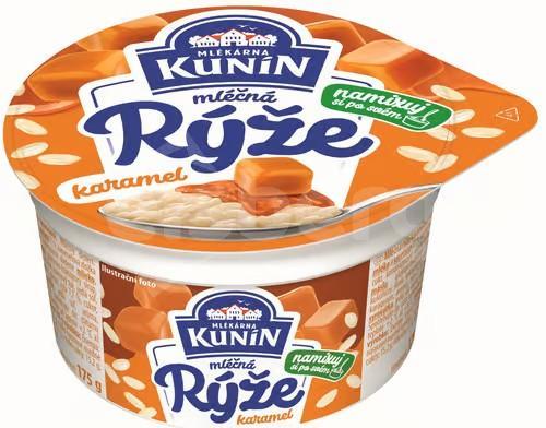Mléčná rýže karamel Kunín