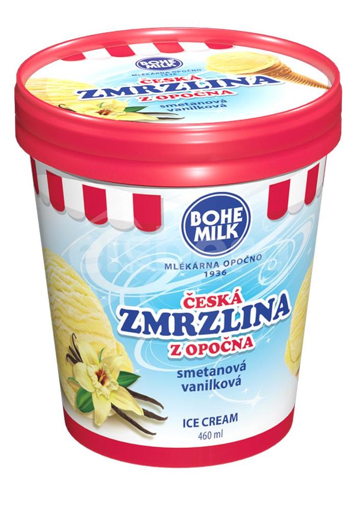 Česká zmrzlina z Opočna VANILKOVÁ