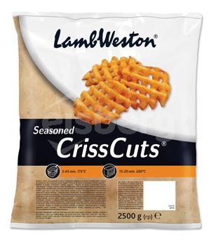 Mřížky jemně kořeněné (Seasoned CrissCuts) LW