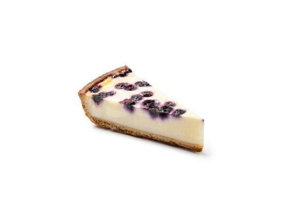 Cheesecake s borůvkami - dopečeno