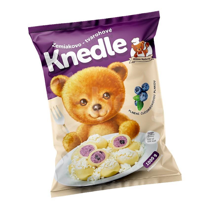 Tvarohové knedlíky borůvkové