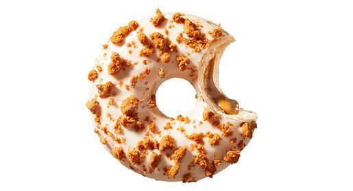 Donut světlý s náplní Lotus Biscoff - dopečeno