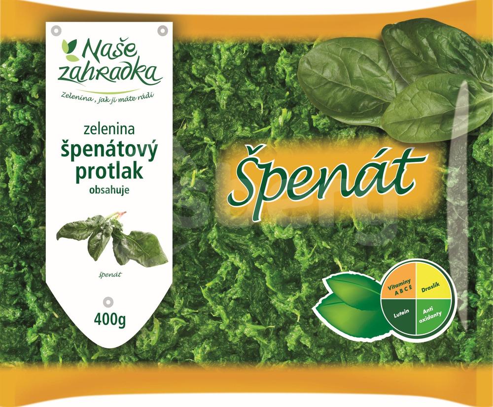 Špenát sáček NAŠE ZAHRÁDKA