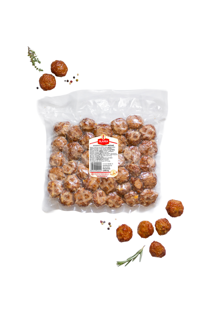 Masové kuličky pečené SLÁMA