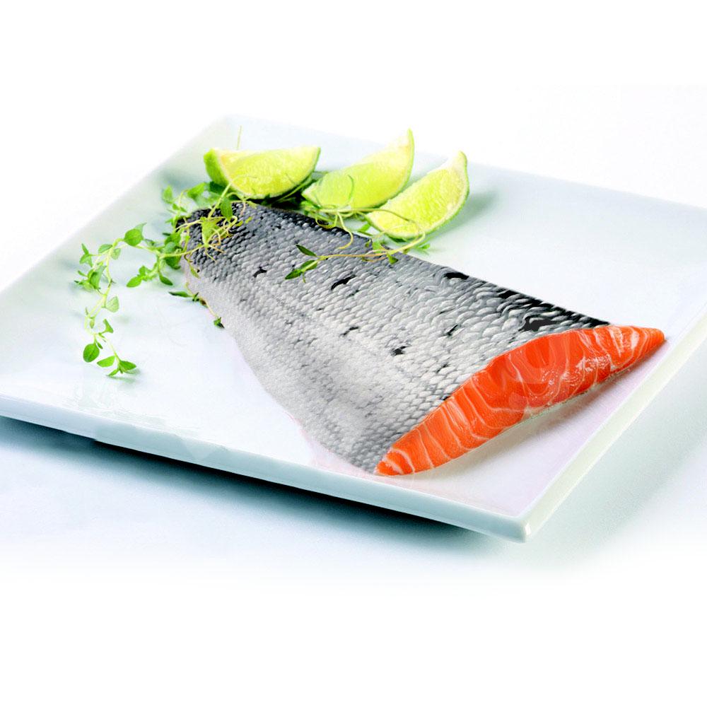 Losos Coho filet s kůží TRIM D 0,9-1,3kg