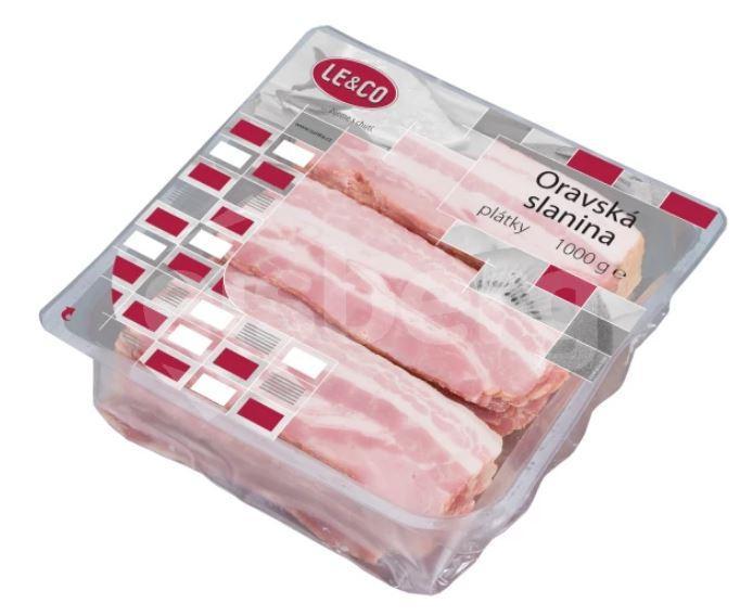Oravská slanina krájená