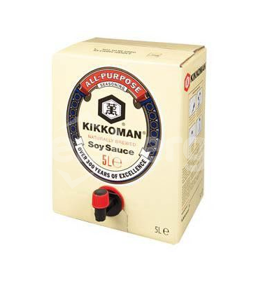 Sojová omáčka KIKKOMAN 5l box