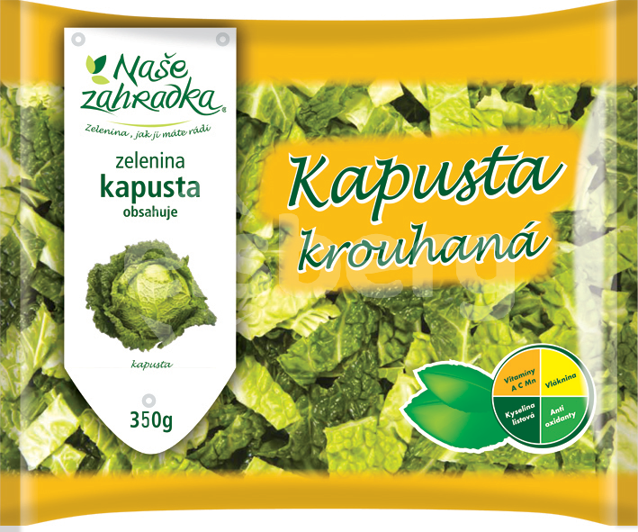 Kapusta řezaná NAŠE ZAHRÁDKA