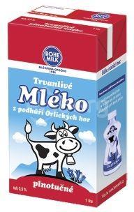 Mléko plnotučné
