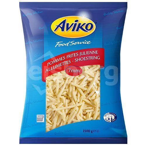 Aviko Hranolky rovné tenké 7mm