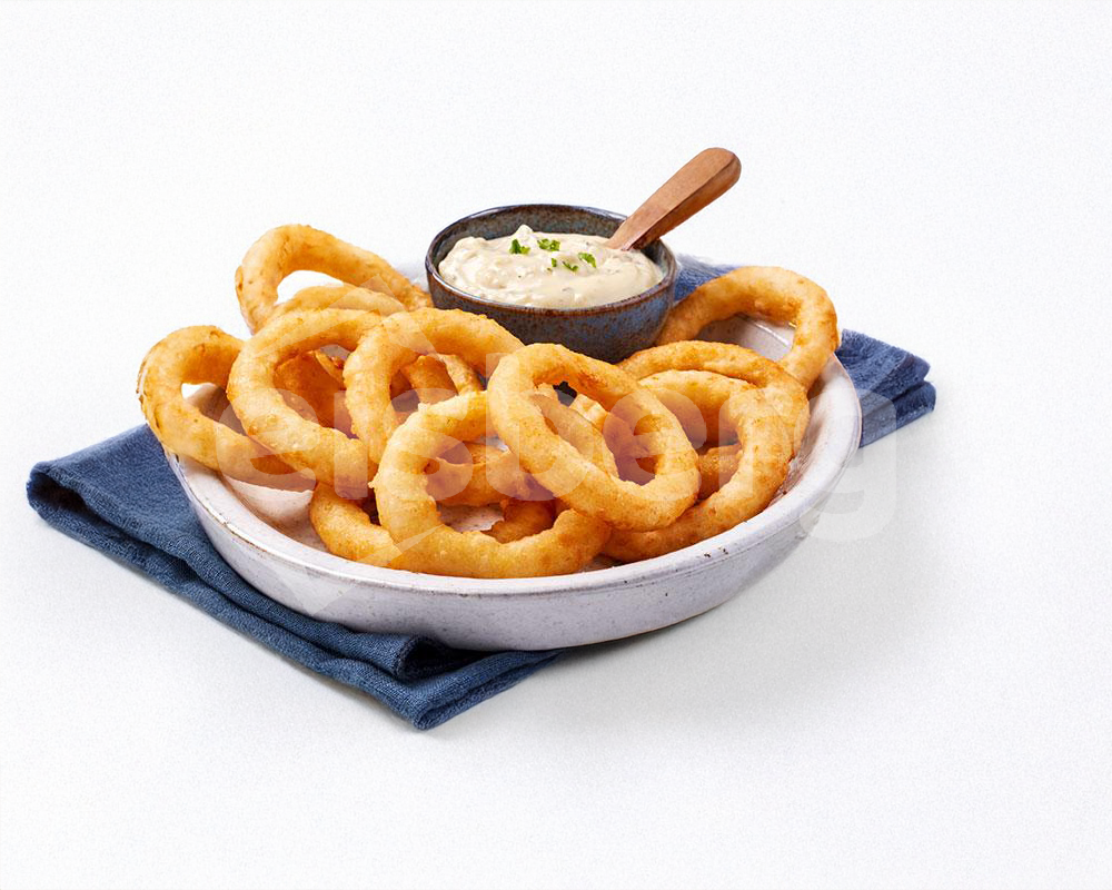 Cibulové kroužky v pivním těstíčku