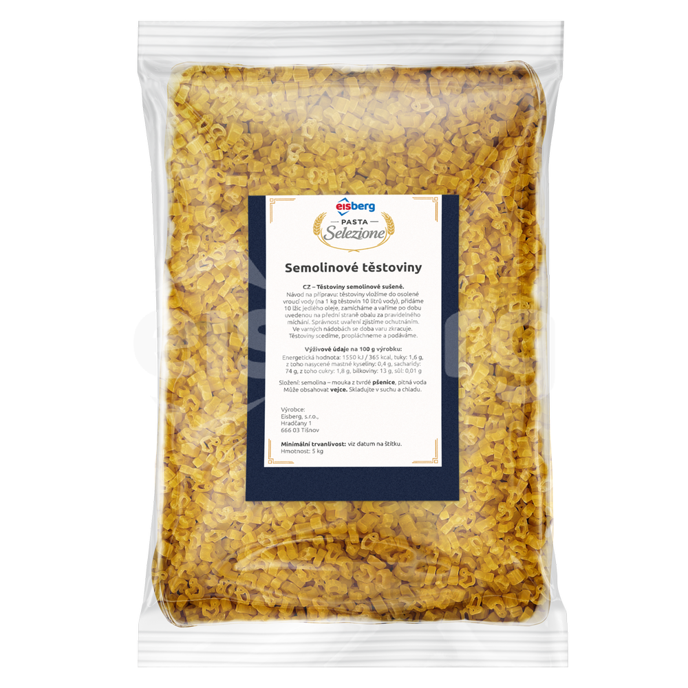 Zvířátka semolinové Pasta Selezione