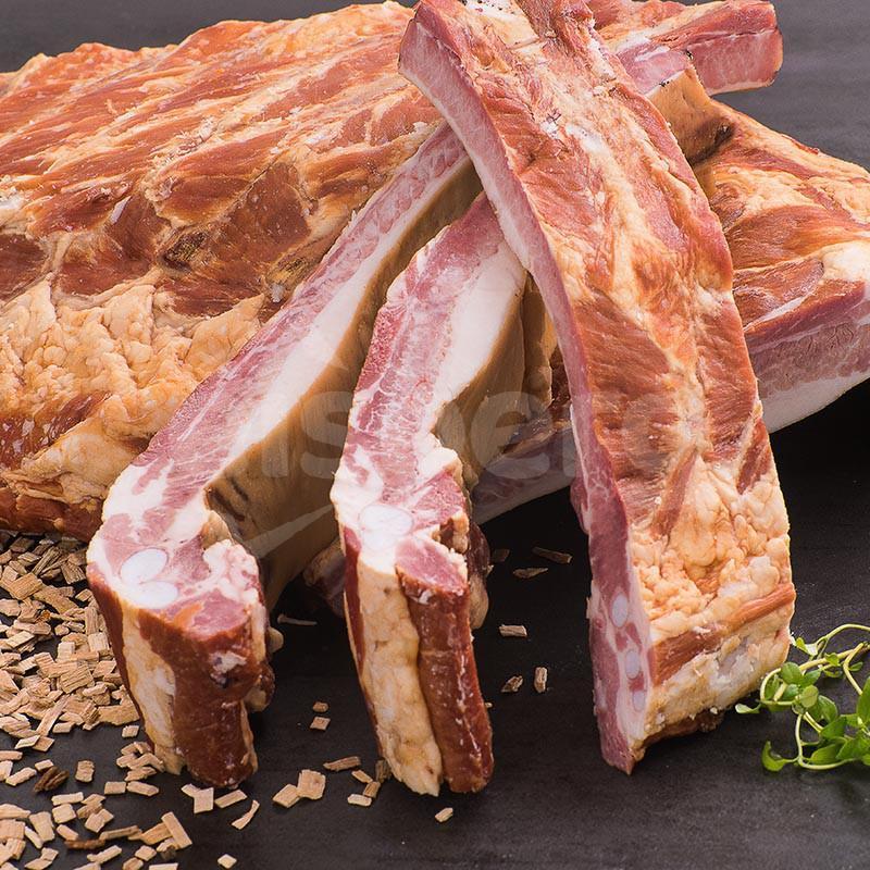 Vepřová žebra uzená plochá chlazená cca 1,5kg
