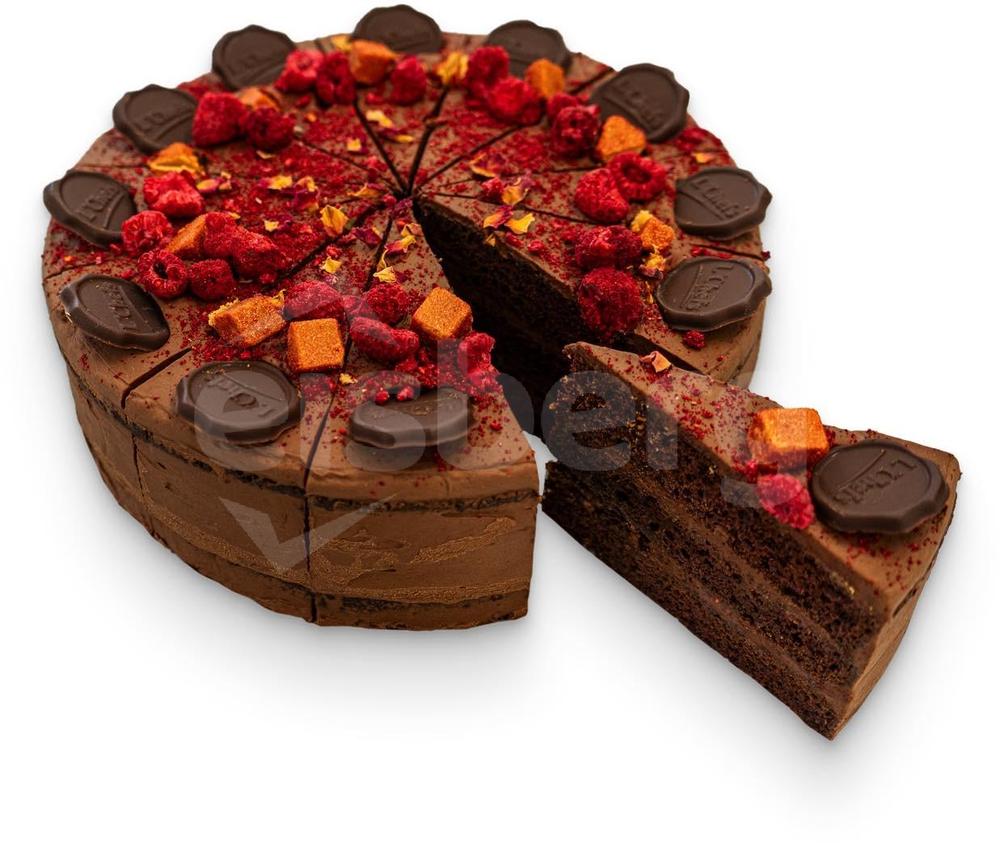 LChefs - Čokoládový dort s malinami