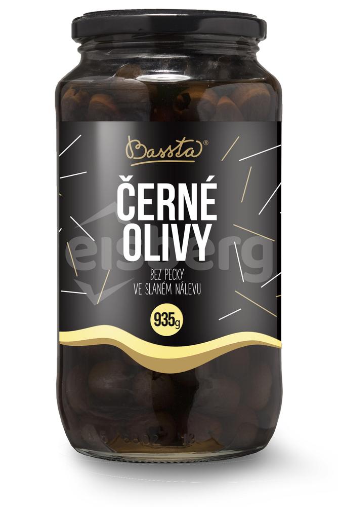 Olivy černé bez pecky S