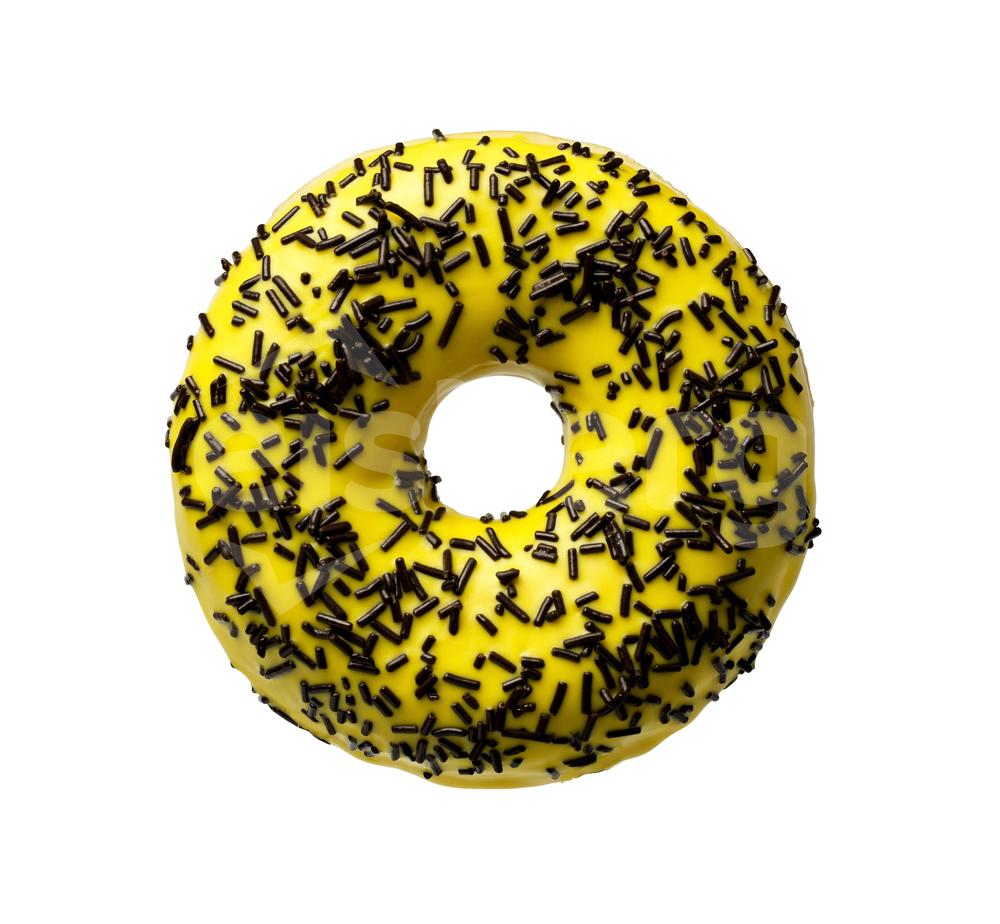 Donut s banánovou příchutí