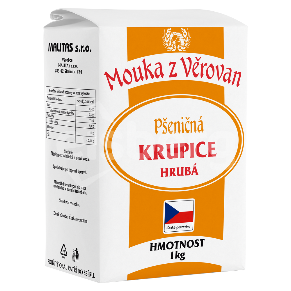 Krupice hrubá