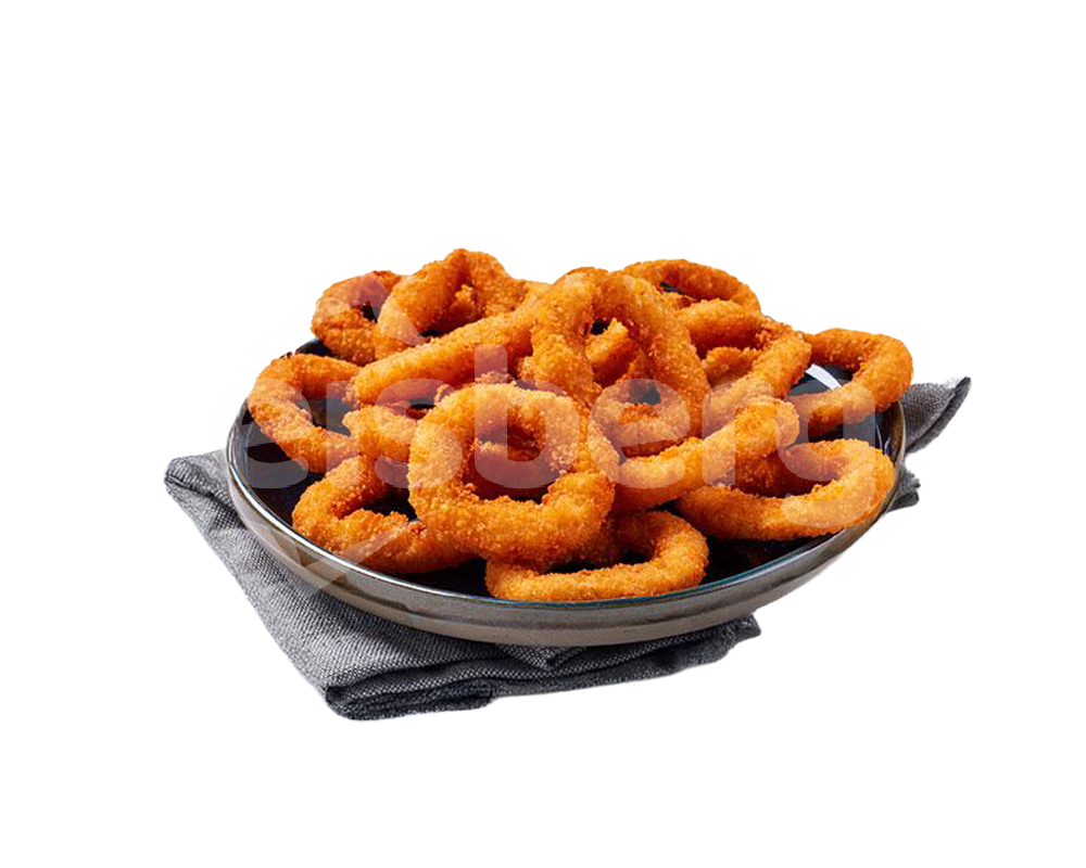 Mini cibulové kroužky obalované