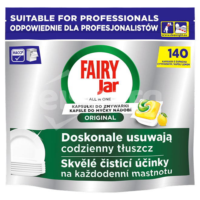 Jar Professional kapsle do myček Original 140 ks