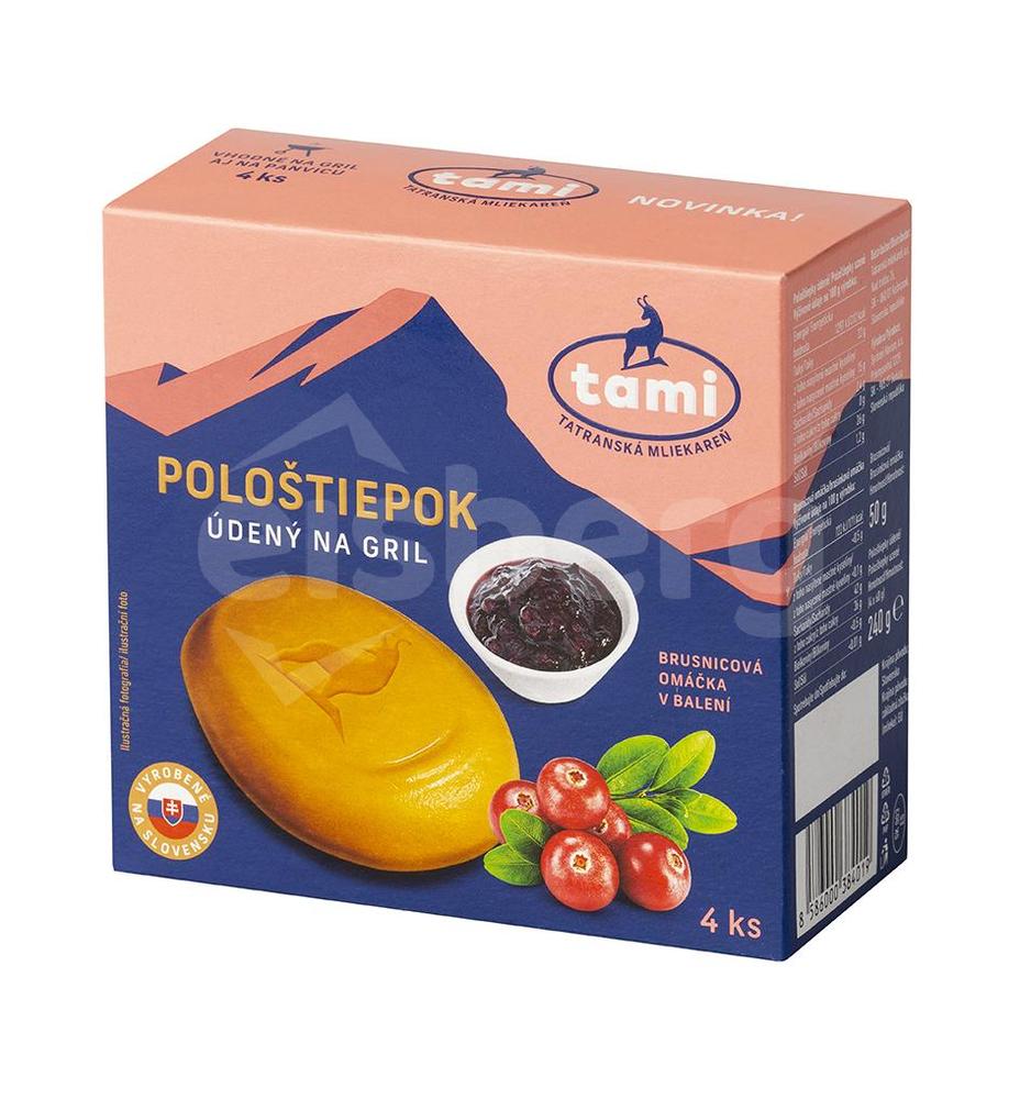 Pološtiepok na gril s brusinkovou omáčkou