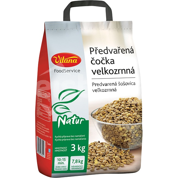 Vitana předvařená čočka