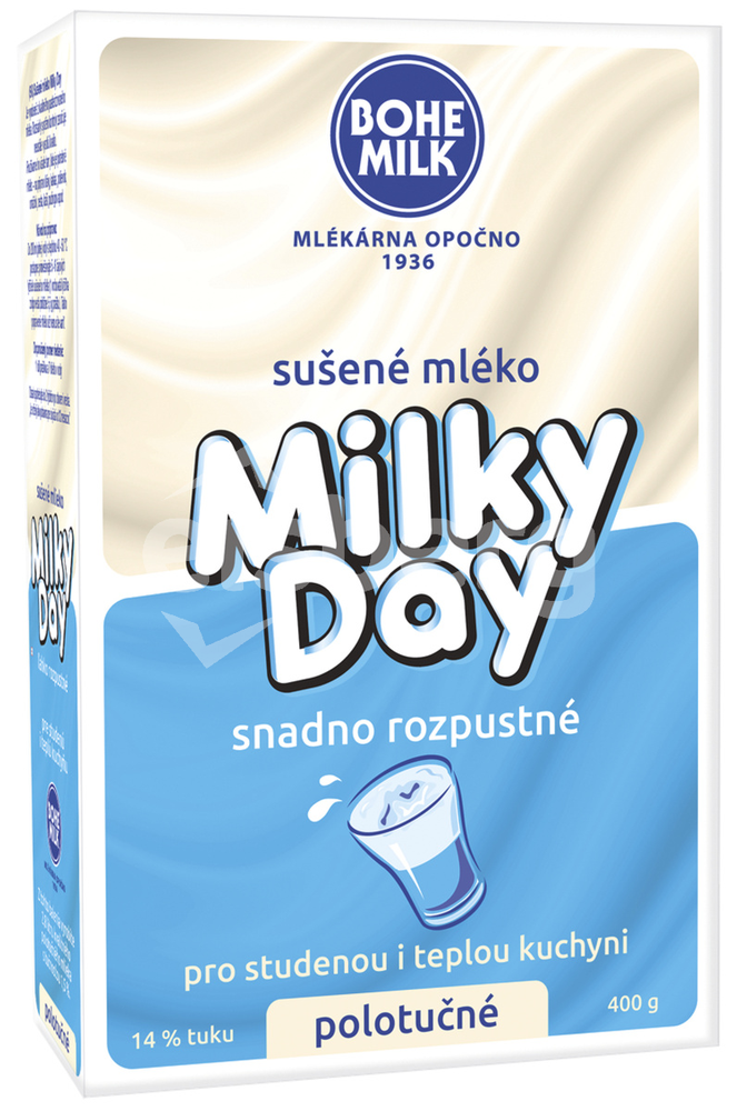 Mléko sušené 400g polotučné