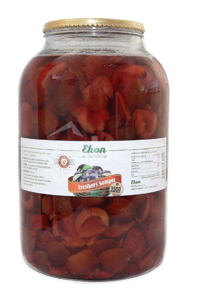 Švestky půlené kompot S