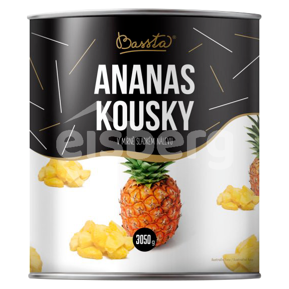 Ananas kousky P