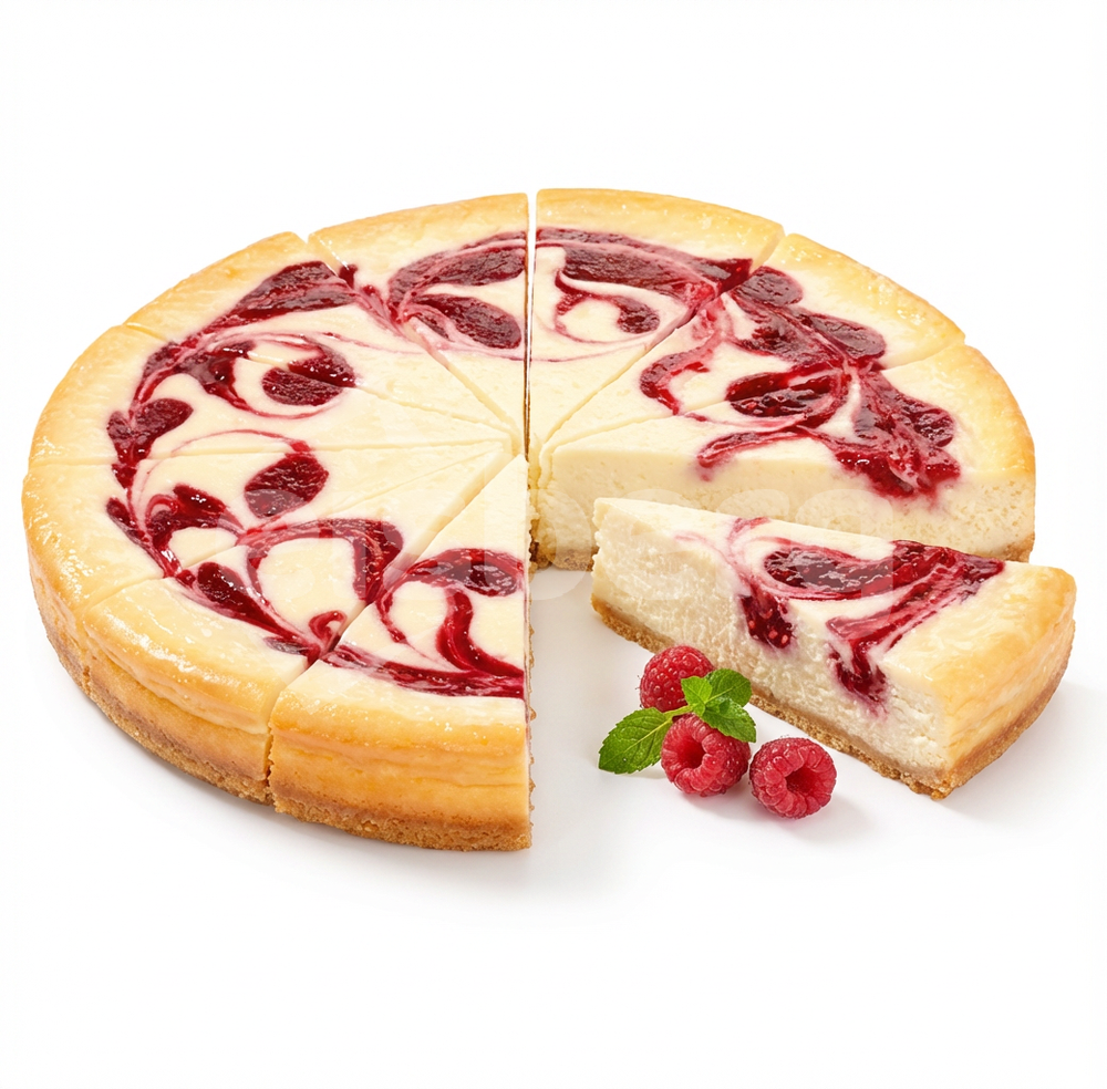 Cheesecake malinový