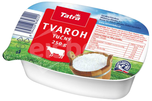 Tvaroh tučný Tatra 250g