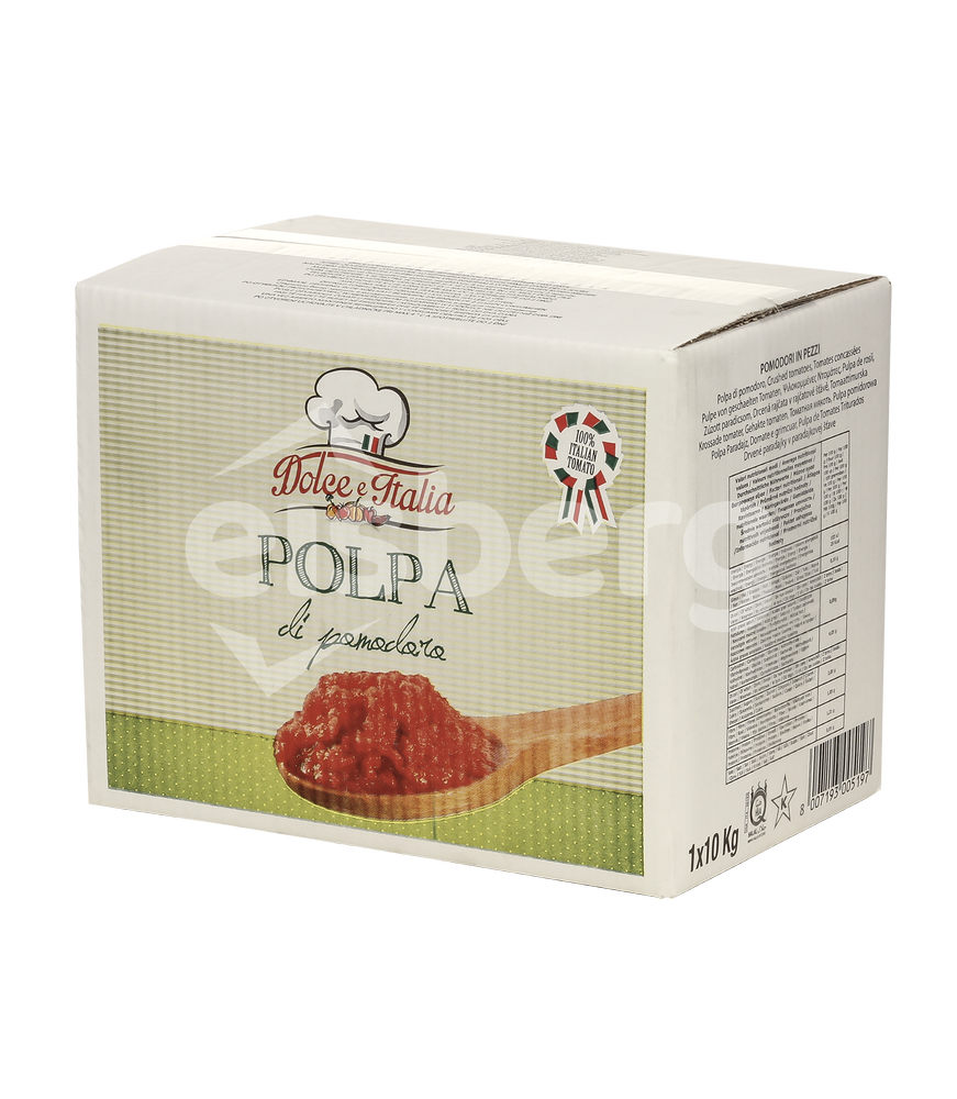 Drcená rajčata box 10kg