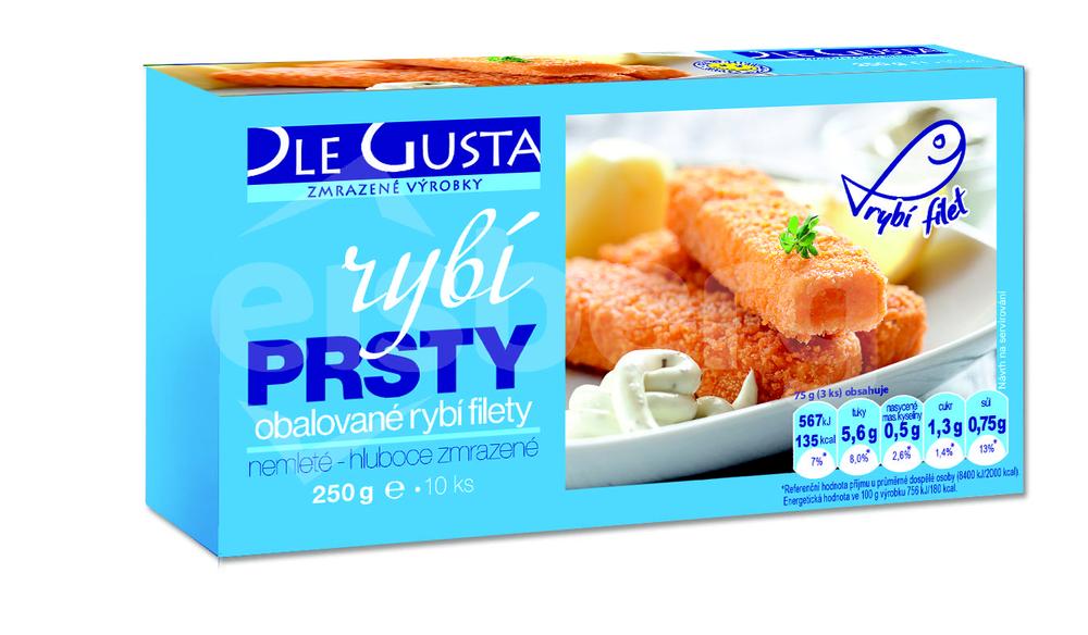 DLE GUSTA Rybí prsty nemleté 250g