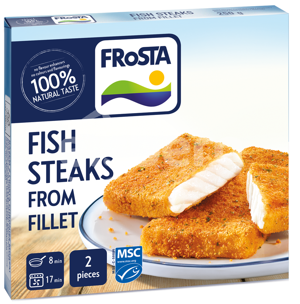 FROSTA Rybí steaky 250g