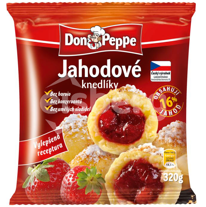 Don Peppe - Tvarohové knedlíky jahodové