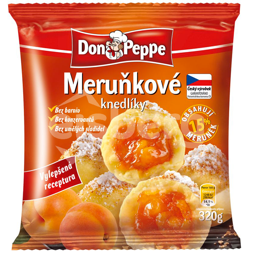 Don Peppe - Tvarohové knedlíky meruňkové