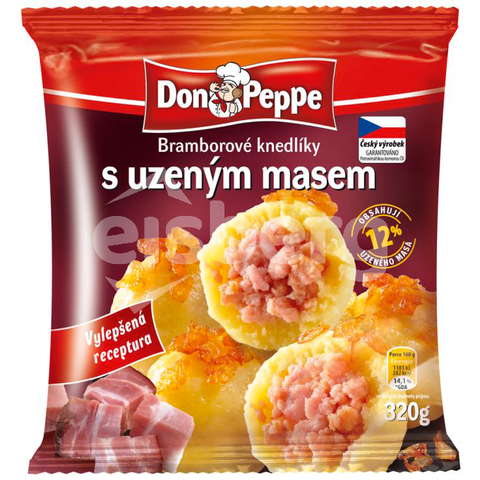 Don Peppe - Bramborové knedlíky s uzeným masem