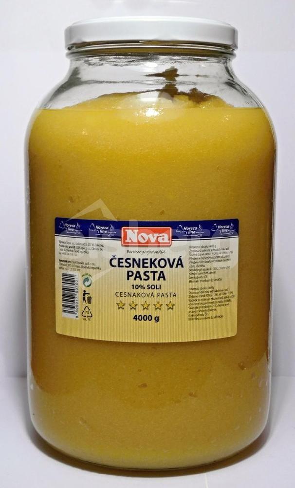 Česneková pasta 10% S