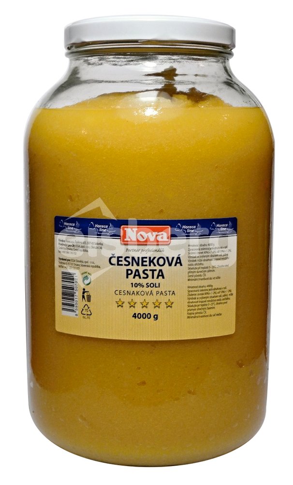 Česneková pasta 10% S