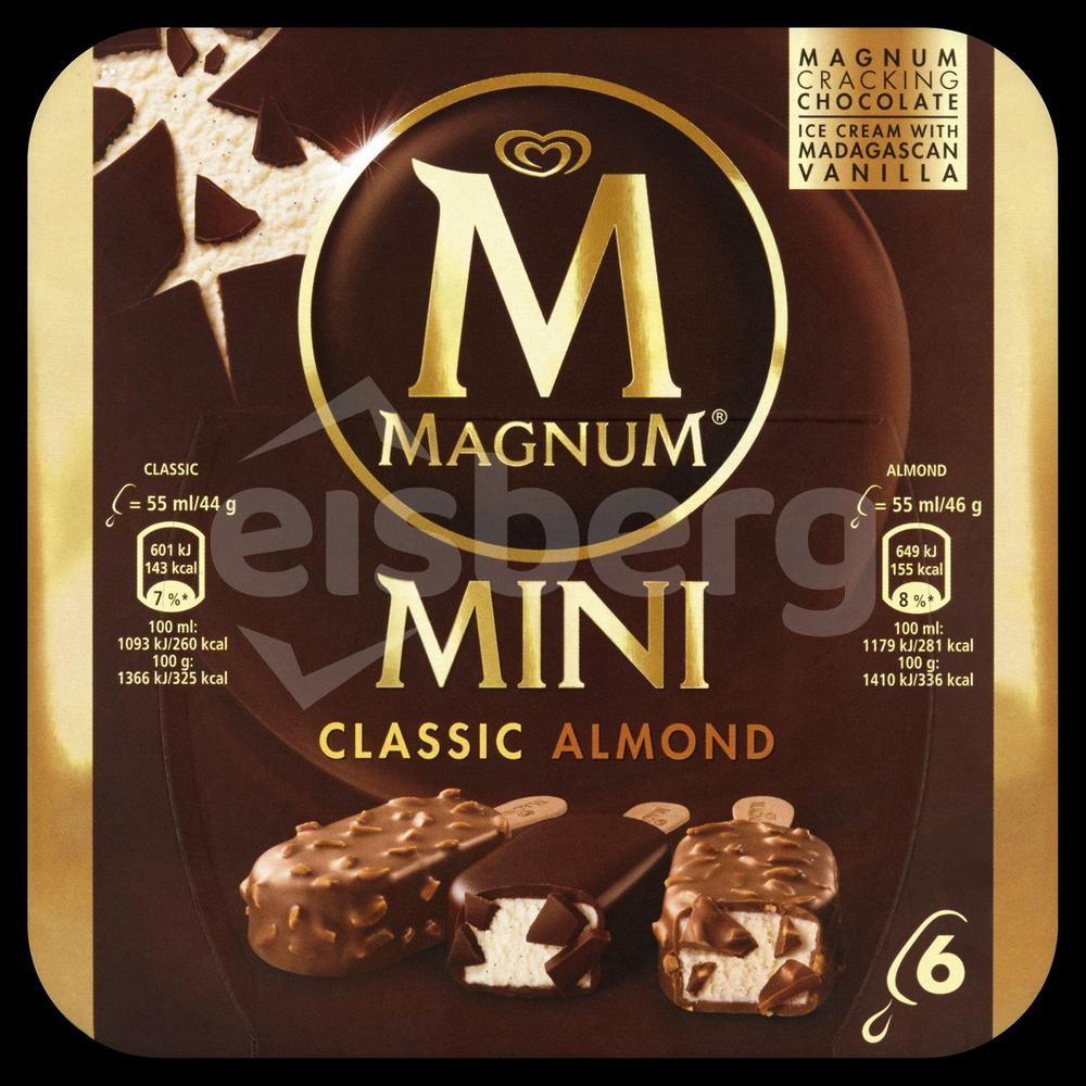 Magnum Mini Classic/Almond 6x55ml