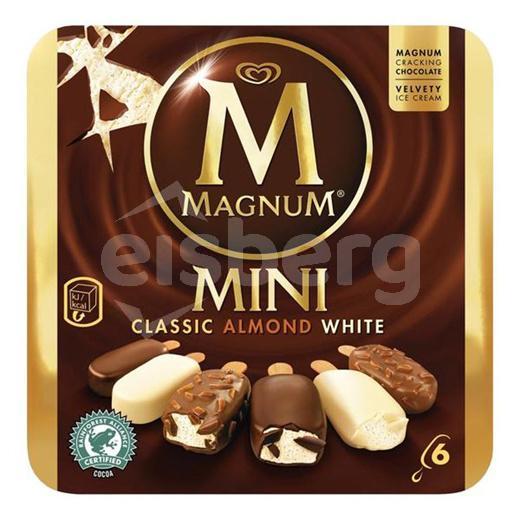 Magnum Mini Classic/Almond/ White multipack 6x55ml