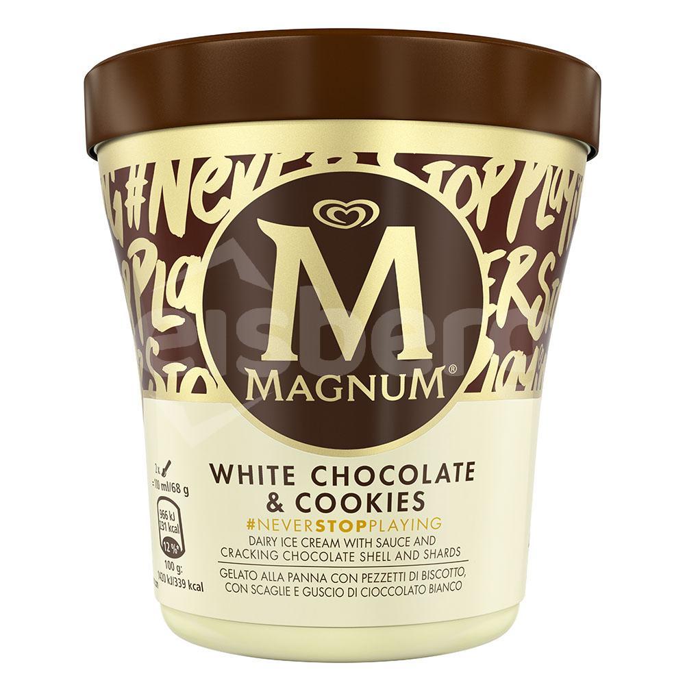 Magnum Pinty White Chocolate cookies