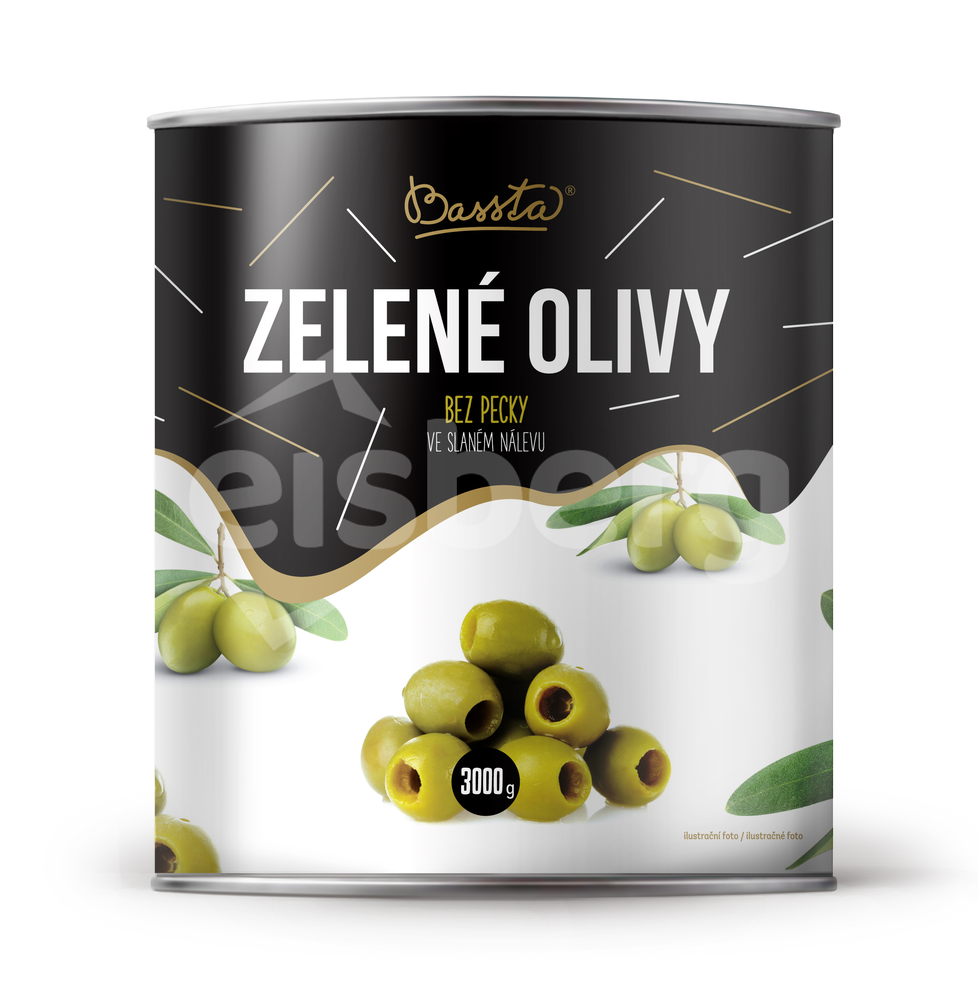 Olivy zelené bez pecky