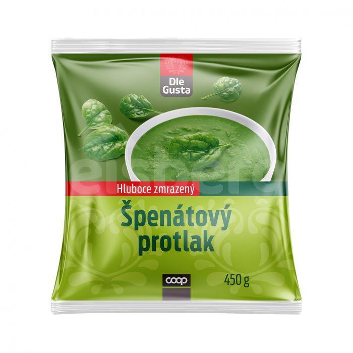 DLE GUSTA Špenátový protlak 450 g zmrazený